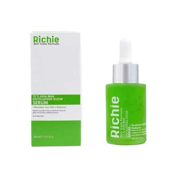 Exfoliating glow serum