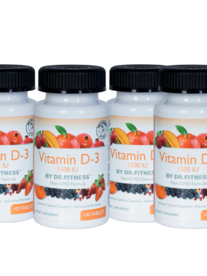 Combo (4 Bottles ) Vitamin D-3 -1500 IU (Free Shipping in UAE )