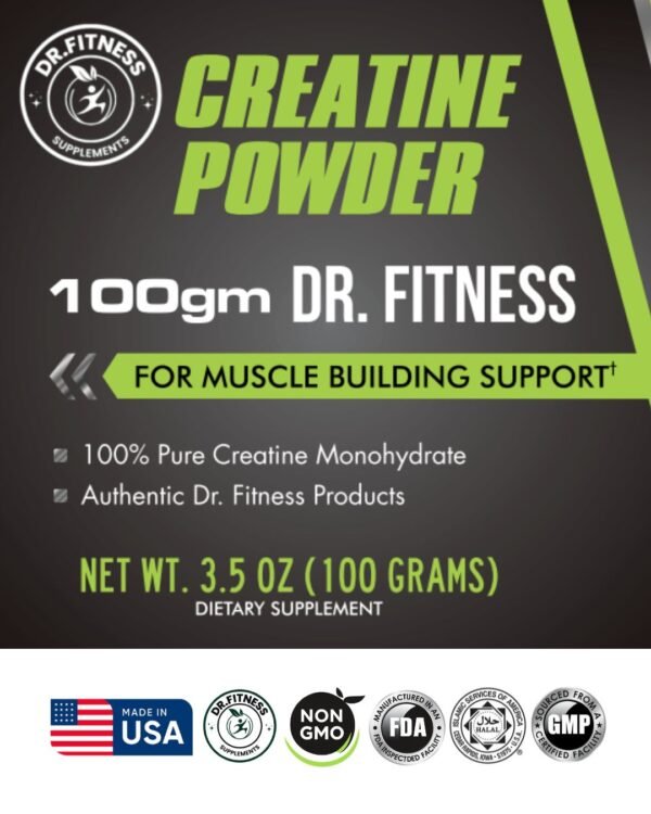 Creatine Monohydrate Powder 100 grams
