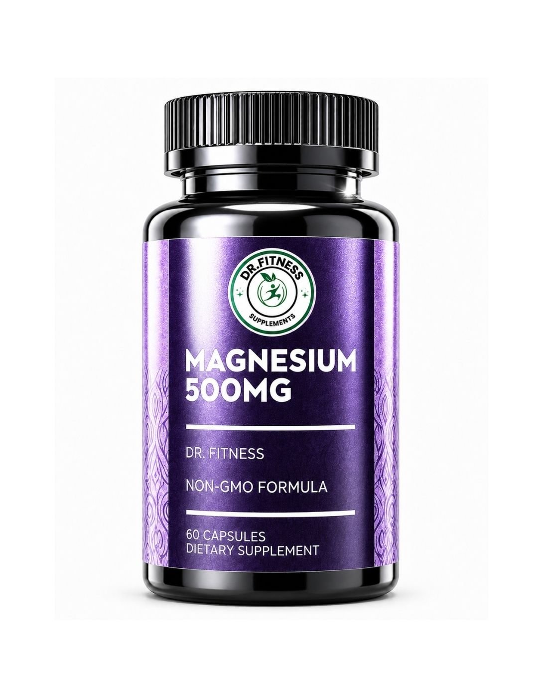 Magnesium 500 MG-1100-1400 60 Vegetable Capsule Magnesium 500mg - Minerals - Image 1